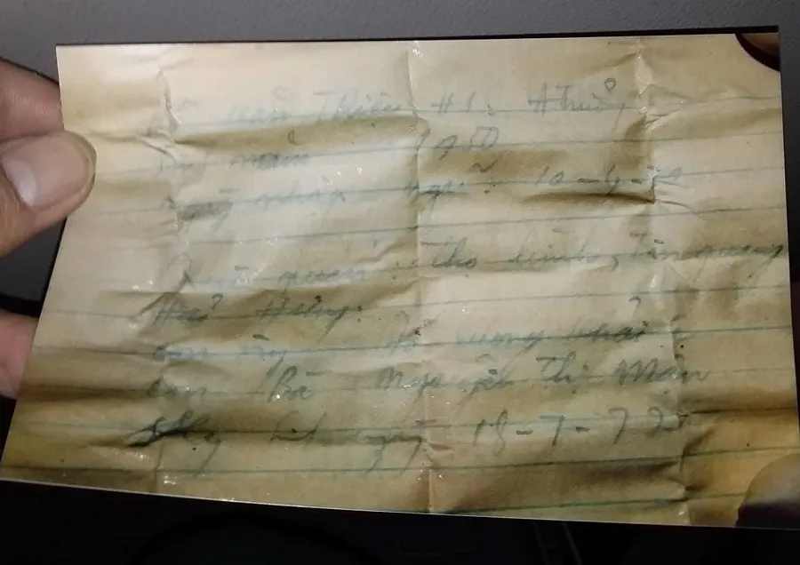 Quảng Trị: Phát hiện hài cốt liệt sĩ kèm mảnh giấy ghi danh tính ảnh 1