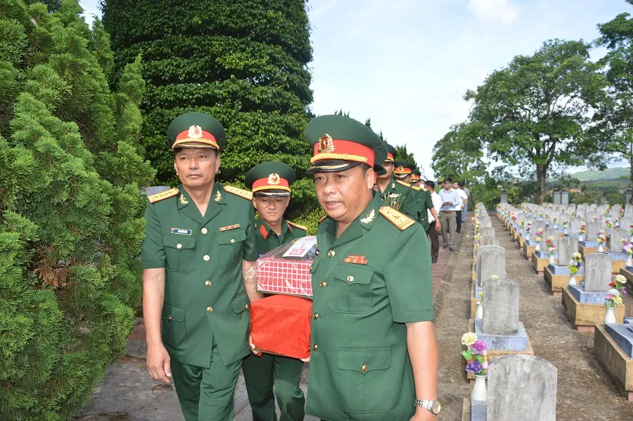 Quảng trị phát hiện và quy tập nhiều hài cốt liệt sĩ ảnh 2