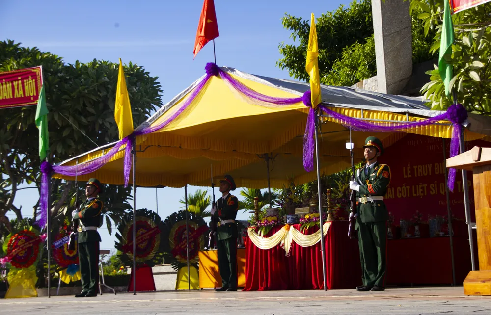 Quảng Trị tổ chức Lễ truy điệu và an táng 10 hài cốt liệt sĩ  ảnh 3