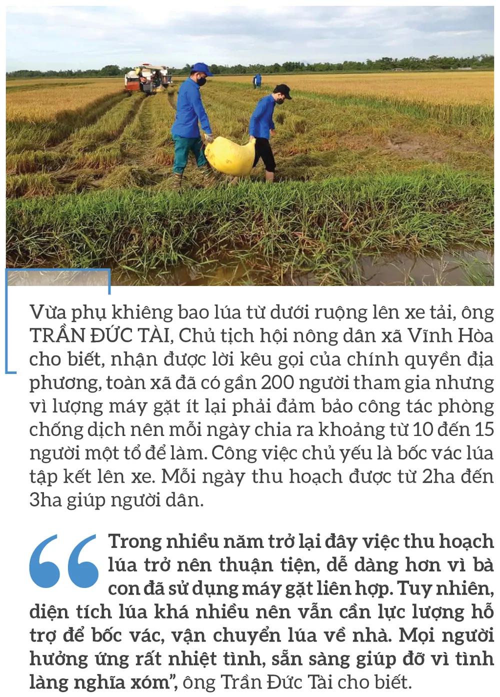 Nghĩa tình xóm làng thời… phong tỏa ảnh 2