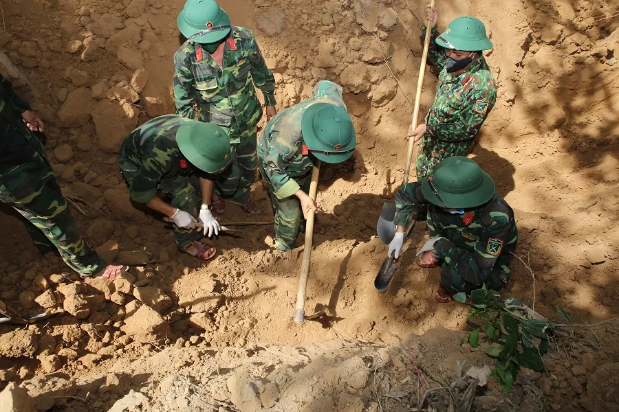 Quảng Trị: Phát hiện và quy tập 4 hài cốt liệt sĩ ảnh 2