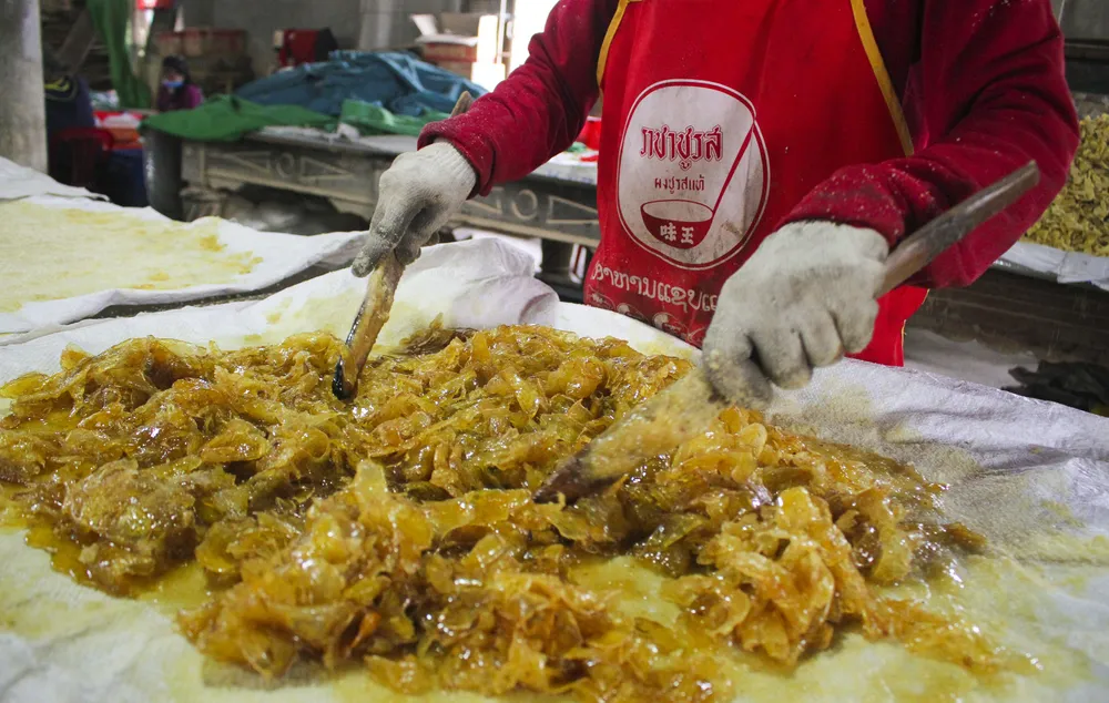 Làng nghề sản xuất mứt gừng Mỹ Chánh tất bật vào vụ tết ảnh 5