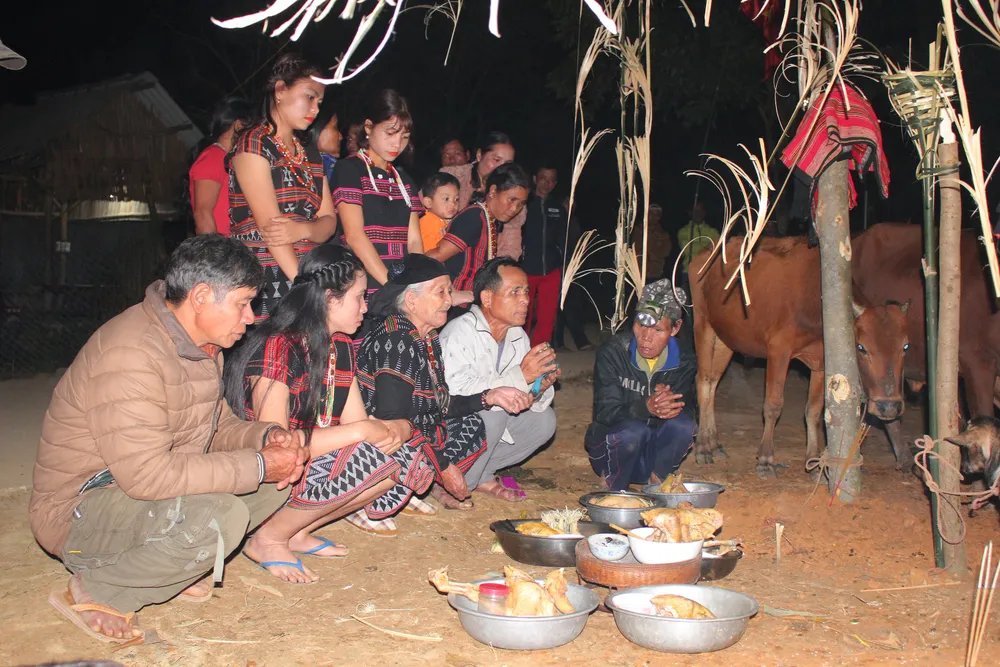 Độc đáo lễ hội Ada của người Pa Cô ảnh 1