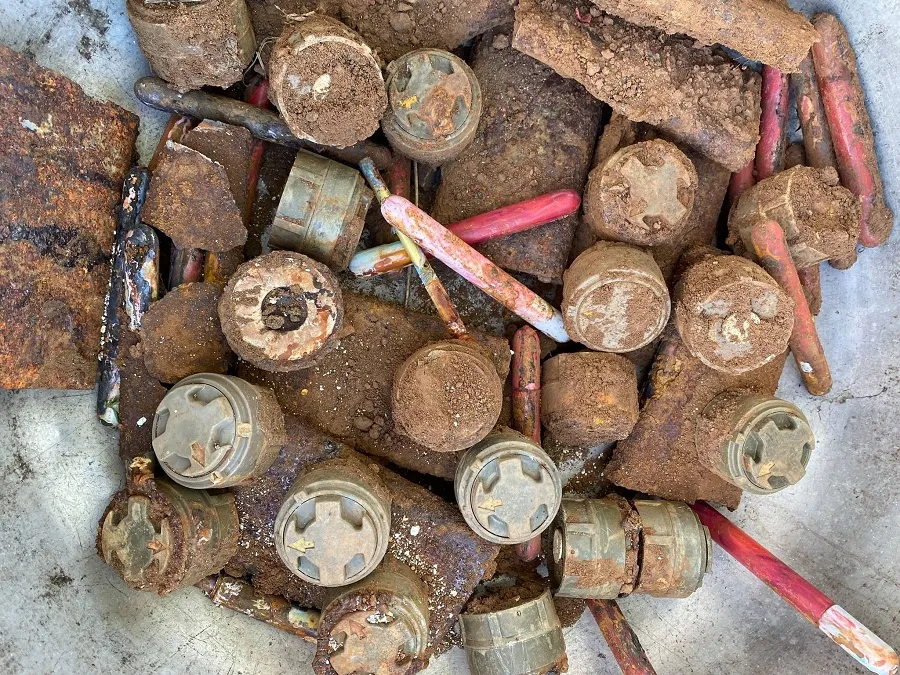 Phát hiện 1,5 tấn vật liệu nổ khi xây dựng công trình ảnh 1