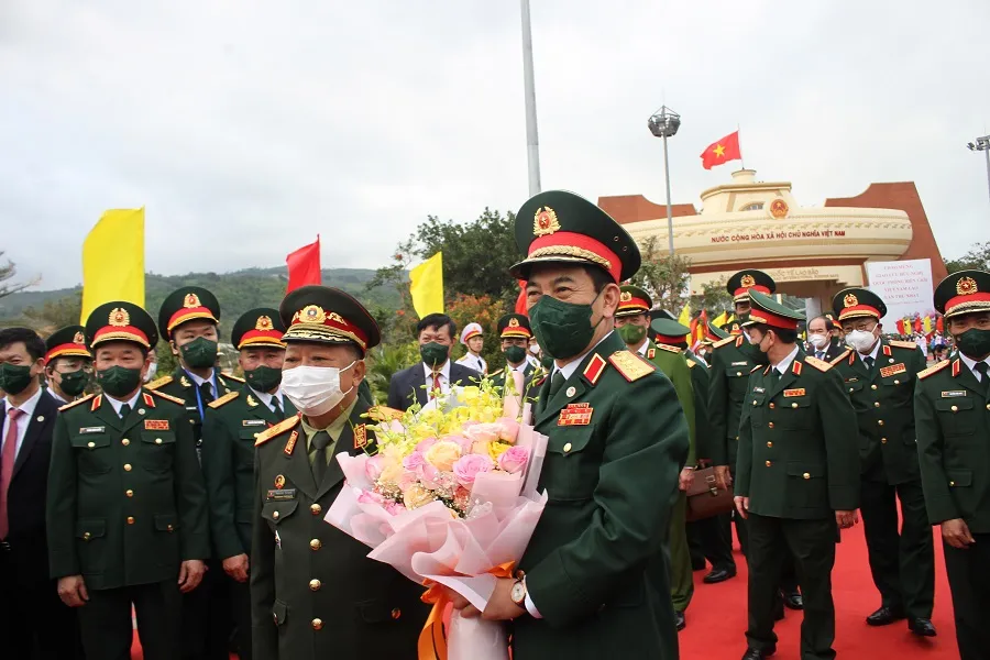 Giao lưu hữu nghị Quốc phòng biên giới Việt Nam - Lào lần thứ nhất ảnh 1