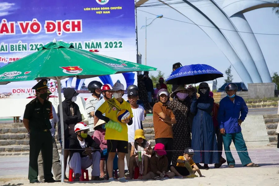 Khai mạc giải vô địch Bóng chuyền bãi biển quốc gia năm 2022 ảnh 7