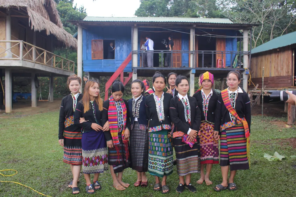 Quảng Trị: Độc đáo lễ mừng lúa mới của người Vân Kiều ảnh 10