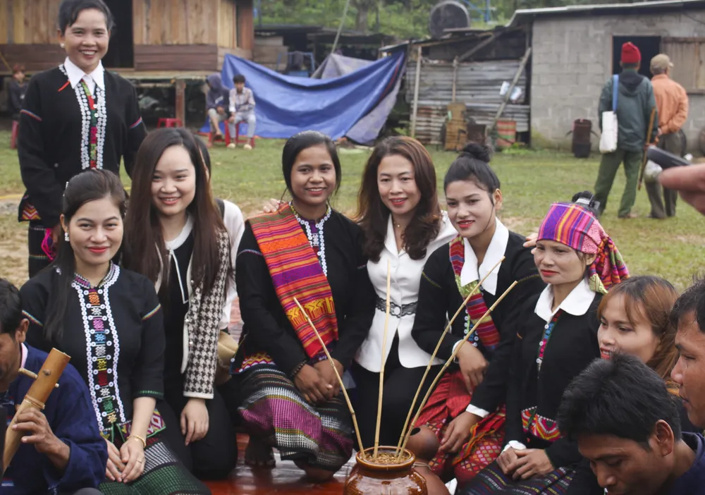 Quảng Trị: Độc đáo lễ mừng lúa mới của người Vân Kiều ảnh 11