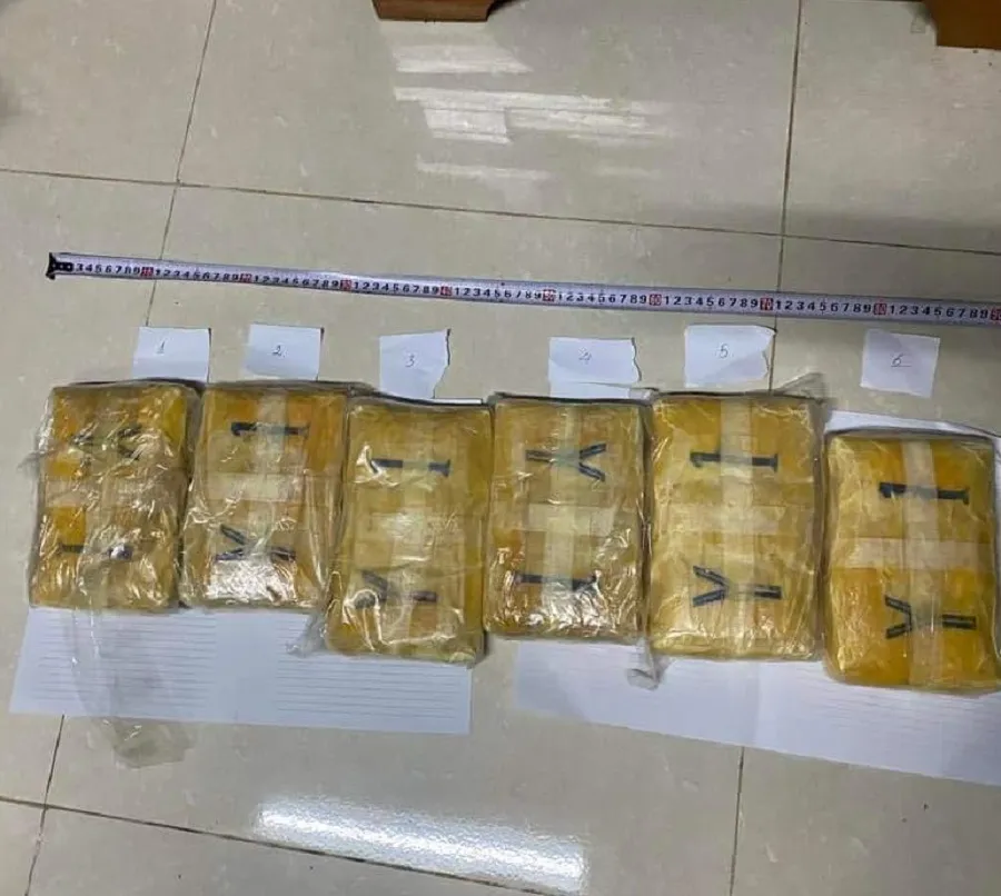 Tang vật gồm 54.000 viên ma túy tổng hợp bị lực lượng chức năng thu giữ