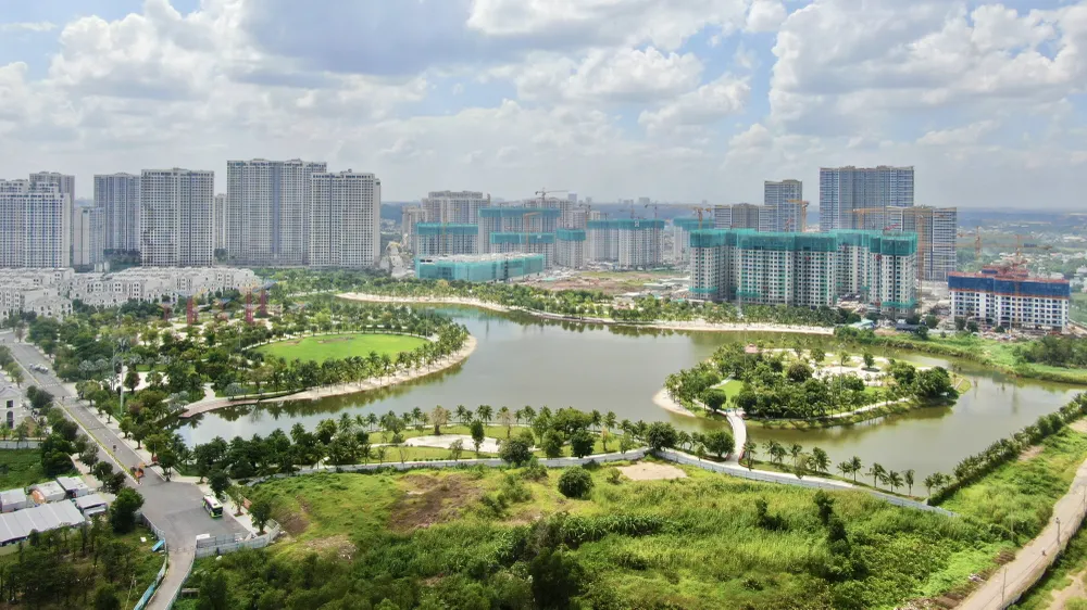 Vinhomes Grand Park, phường Long Bình, TPHCM. Ảnh: HOÀNG HÙNG