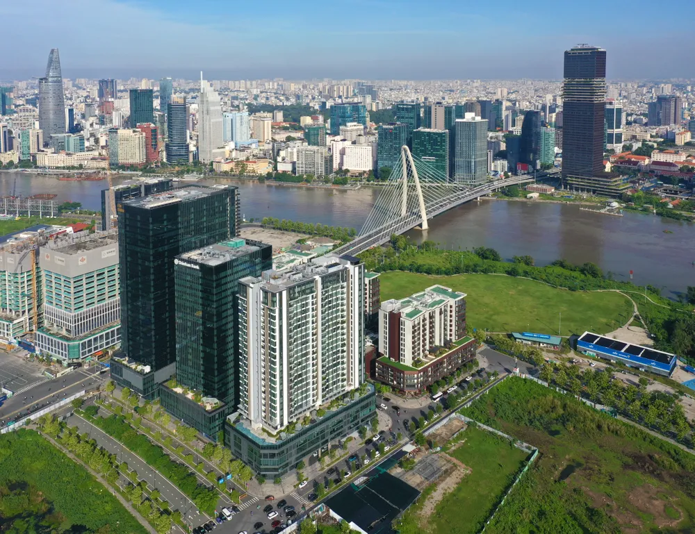 Khu vực đô thị tại phường An Khánh, TPHCM. Ảnh: HOÀNG HÙNG
