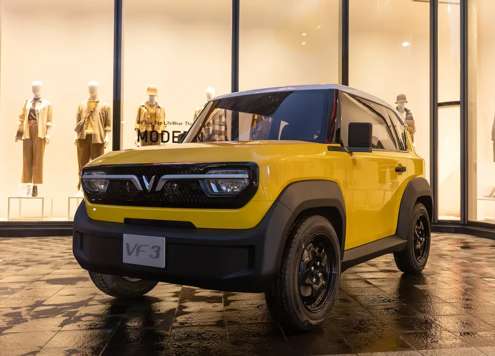 VinFast VF 3 có kích thước phù hợp với vận việc vận hành tại đô thị