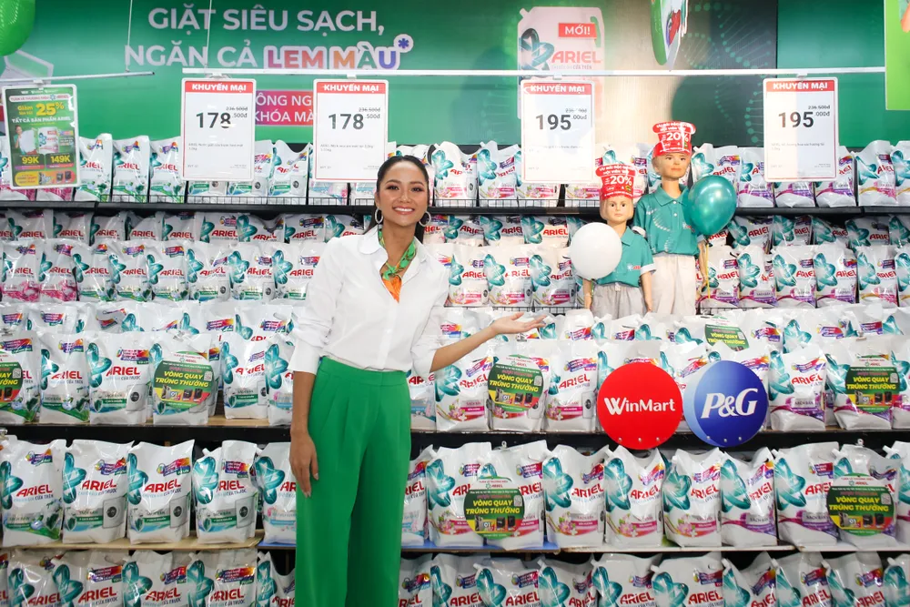 "Tuần lễ thương hiệu" Ariel mang đến nhiều ưu đãi hấp dẫn cho Hội viên WIN khi mua sản phẩm Ariel Khóa màu mới