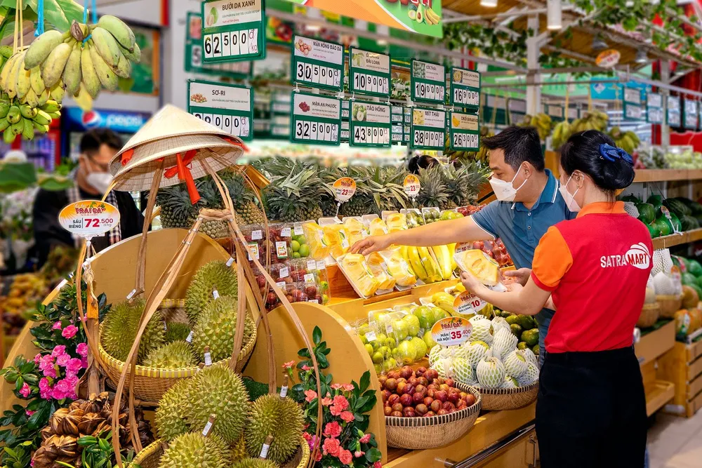 SATRA phấn đấu trở thành một trong các doanh nghiệp chủ lực hàng đầu của TPHCM, nhà bán lẻ hàng đầu Việt Nam, chi phối thị trường bán lẻ thành phố và tiến đến thị trường khu vực phía Nam và cả nước. Ảnh: SATRA