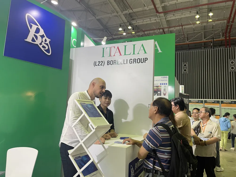 Các doanh nghiệp Ý giới thiệu công nghệ tiên tiến ngành bao bì tại ProPak Vietnam 2023