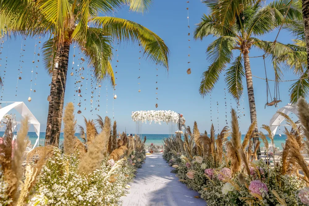 Indian wedding setup on the beach-.jpg