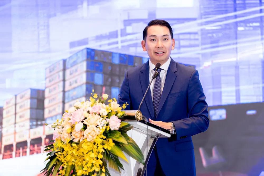 Tiến sĩ Yap Kwong Weng, CEO Việt Nam SuperPort phát biểu tại Lễ ký kết Hợp tác Chiến lược.JPG