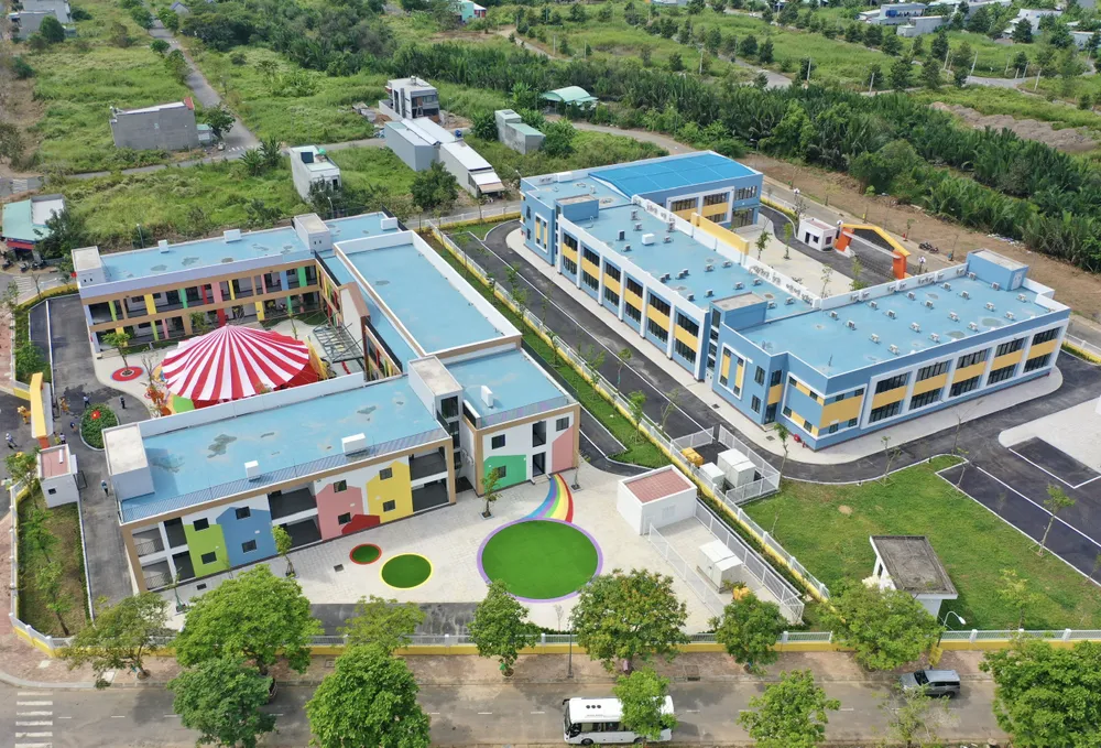 Ảnh 5_Toàn cảnh trường mầm non, tiểu học Khu tái định cư Thái Sơn.jpg