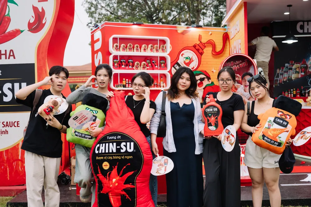 Gian hàng CHIN-SU - Sản phẩm của Masan tại Festival Phở 2025.jpg