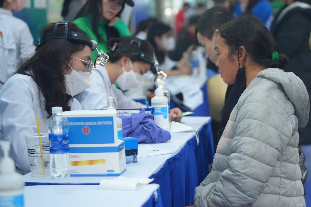 2. Chương trình tập trung vào nhóm lao động phổ thông từ 25-45 tuổi, thường ít có thói quen khám sức khỏe..JPG