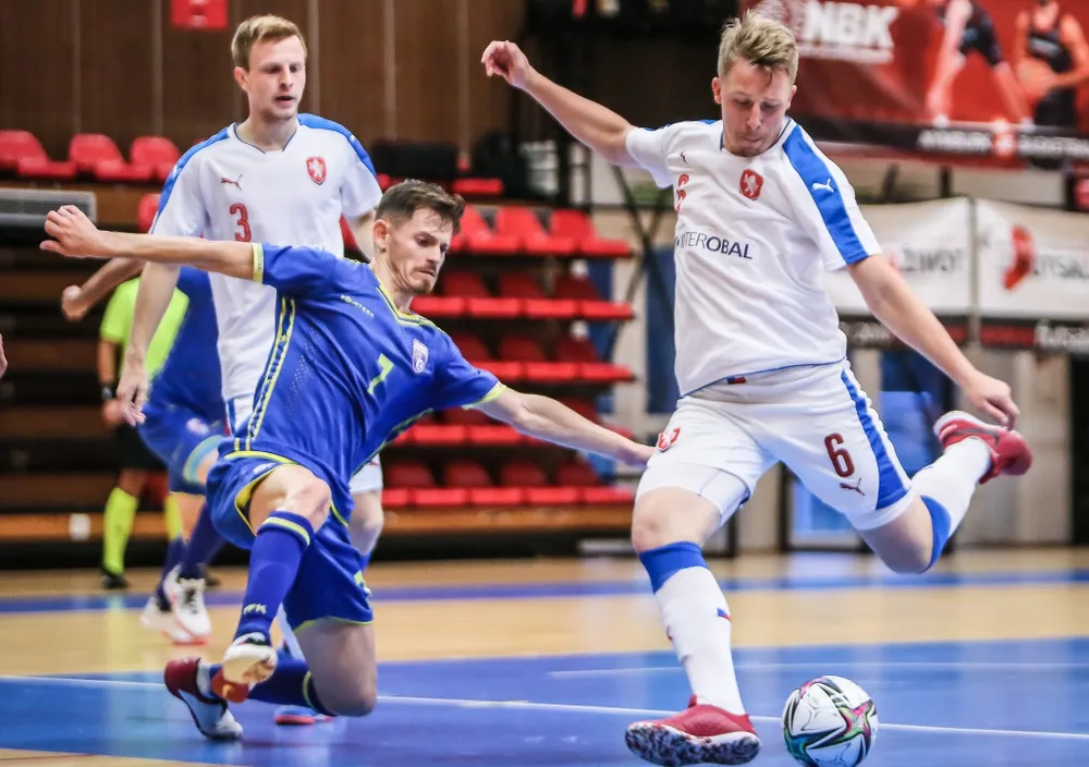 CH Czech đánh bại Kosovo 3-0 ở trận giao hữu quốc tế duy nhất. Ảnh: FUTSAL CH CZECH
