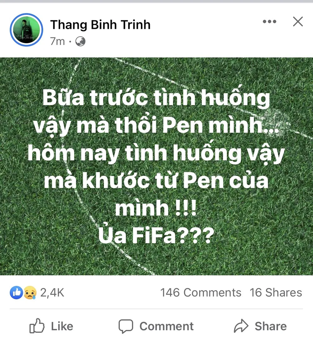 Nghệ sĩ đòi công bằng cho tuyển Việt Nam, chuyên gia khó xác định phạt đền hay không? ảnh 1