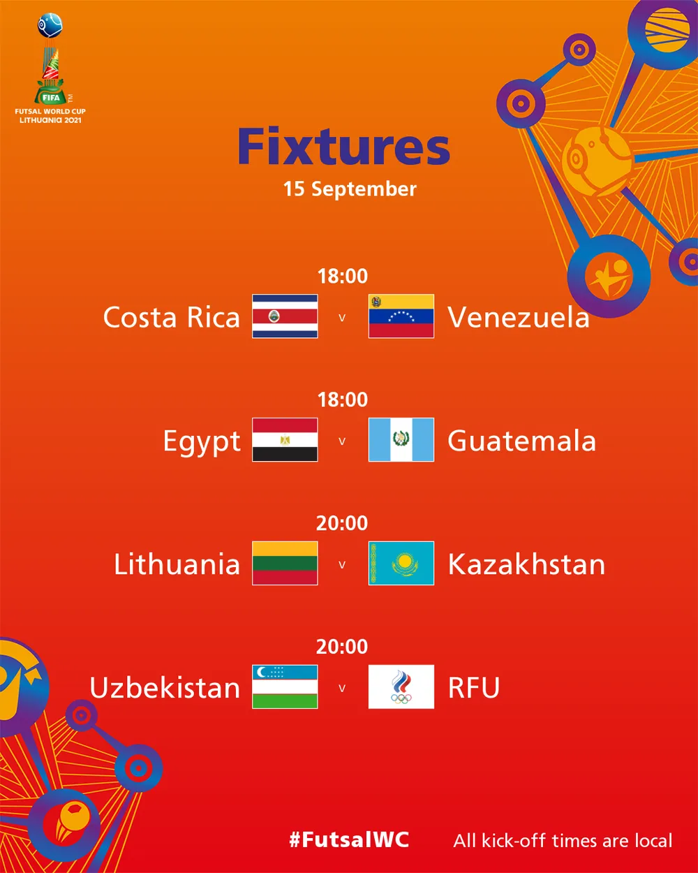 Futsal World Cup 2021: Xác định những tấm vé đầu tiên đi tiếp? ảnh 2