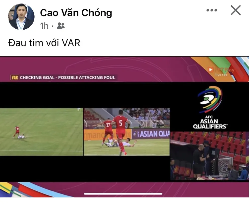 Cộng đồng mạng Việt Nam tiếp tục ‘mổ xẻ’ công nghệ VAR ảnh 3