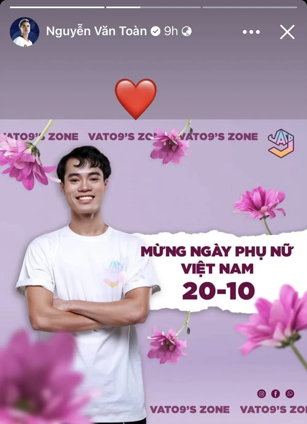 Ngày 20-10, các tuyển thủ Việt Nam tặng ‘bóng hồng’ quà gì? ảnh 5