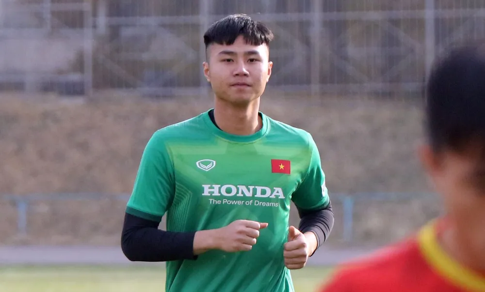 Thủ môn Văn Toản được AFC điểm mặt cầu thủ đáng xem nhất vòng loại U23 châu Á 2022. Ảnh: NHẬT ĐOÀN