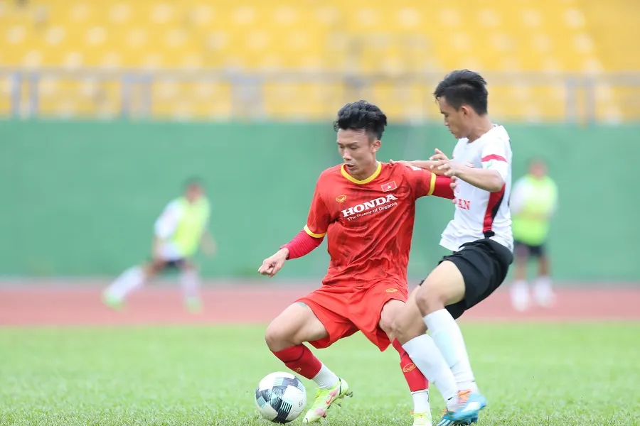 U22 Việt Nam thắng đậm trước khi dự giải Đông Nam Á ảnh 1