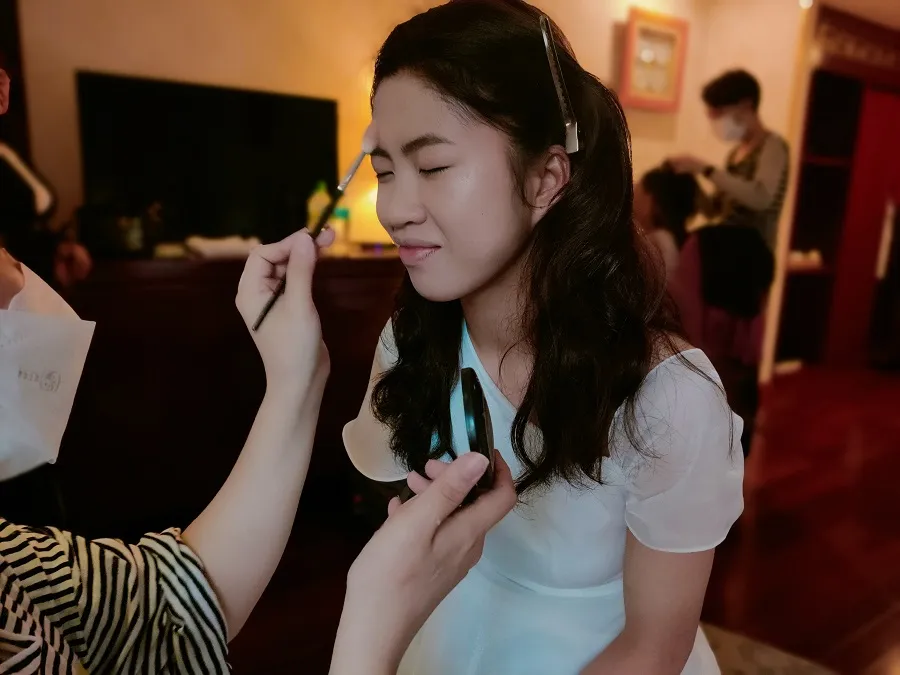 Thanh Nhã chọn hình tượng công chúa để xuất hiện ở gala trao Quả bóng Vàng Việt Nam 2021. Ảnh: DŨNG PHƯƠNG