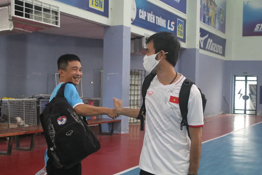 Futsal nữ Việt Nam miệt mài tập luyện hướng đến SEA Games 31 ảnh 11