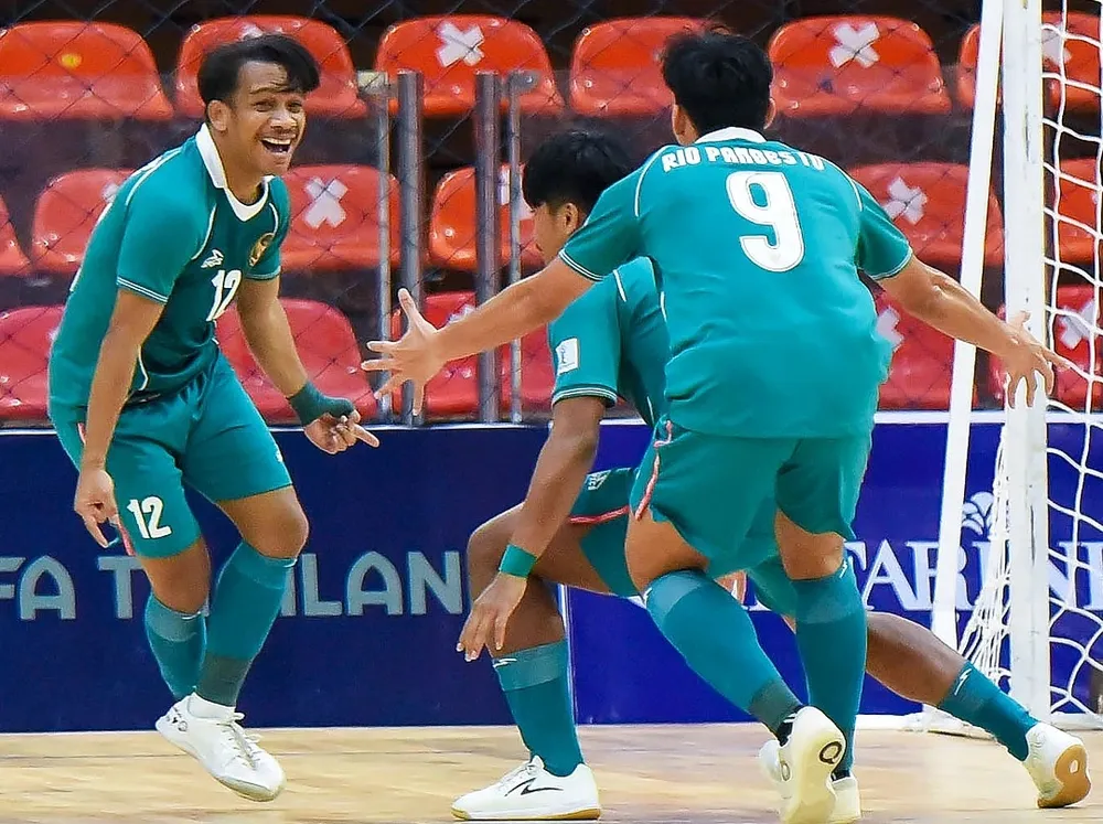 Futsal nam Indonesia được phép tham dự SEA Games 31. ẢNH: AFC