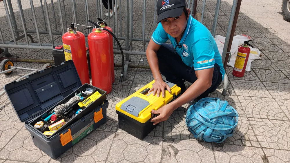 Sao La ‘bay lên trời’, chào 11 quốc gia dự SEA Games 31 ảnh 8