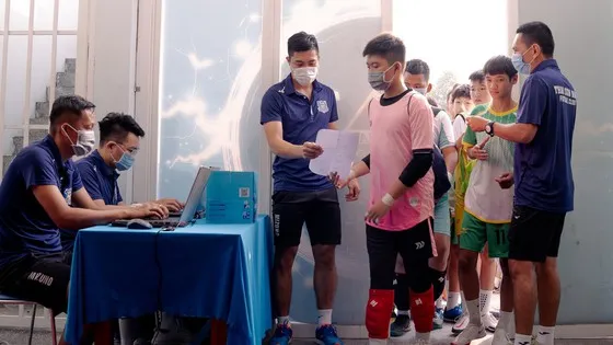 Thái Sơn Nam tổ chức vòng chung khảo tuyển sinh năm 2021 vào sáng 18-6. ẢNH: ANH TRẦN