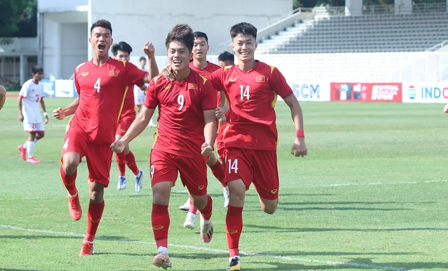 Niềm vui chiến thắng của U19 Việt Nam 