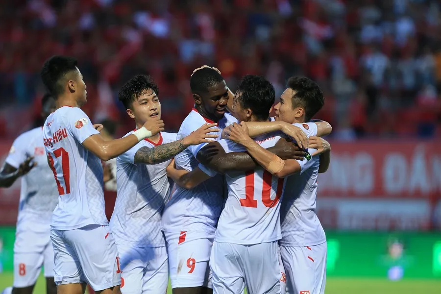 Hàng công của Hải Phòng FC phụ thuộc quá nhiều vào Rimario. ẢNH: MINH HOÀNG