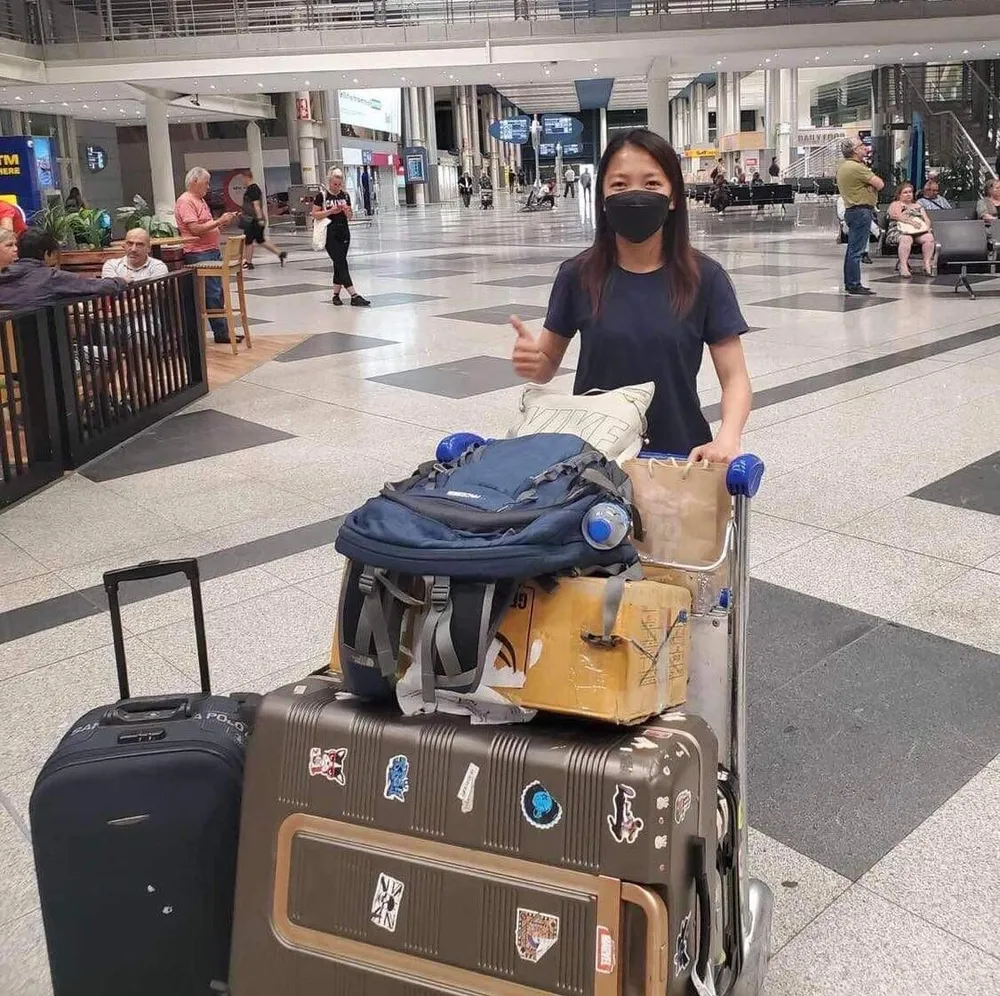 Huỳnh Như đã đặt chân đến Bồ Đào Nha