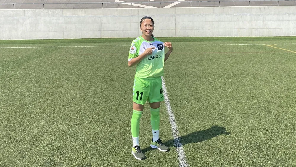 Huỳnh Như đã ra sân ở Bồ Đào Nha