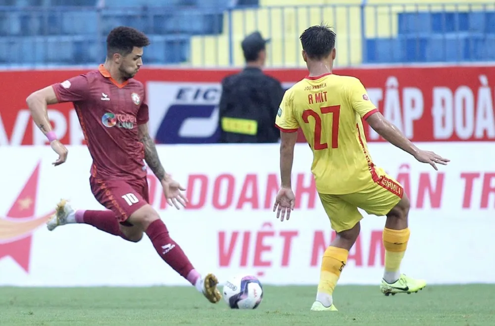 Bình Định nhận thất bại trên sân của Thanh Hoá