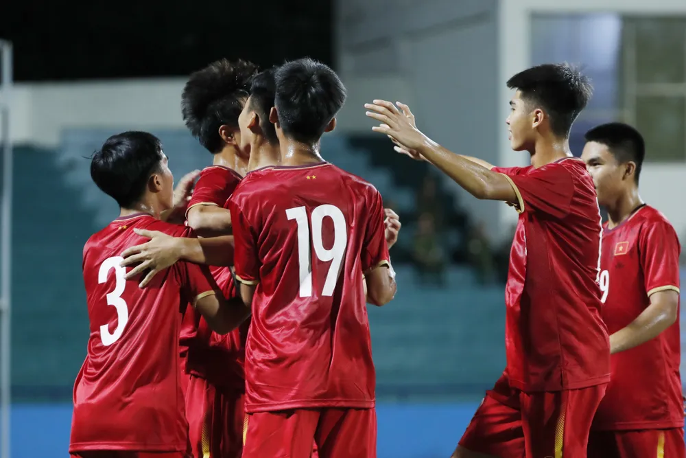 U17 Việt Nam giành vé dự vòng chung kết Giải U17 châu Á 2023 ảnh 1