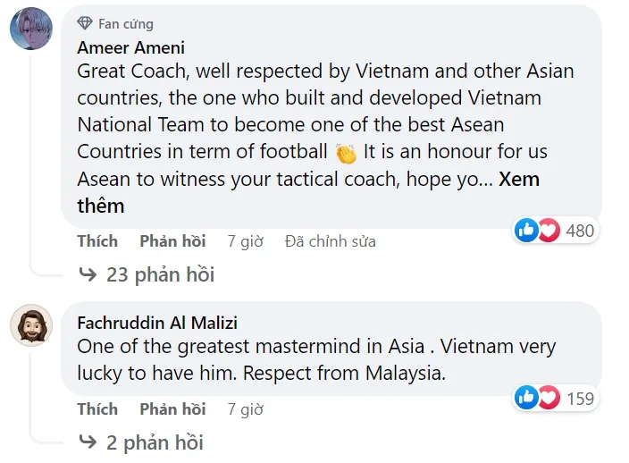 CĐV Đông Nam Á khen HLV Park Hang-seo vĩ đại, truyền cảm hứng cho bóng đá khu vực ảnh 1