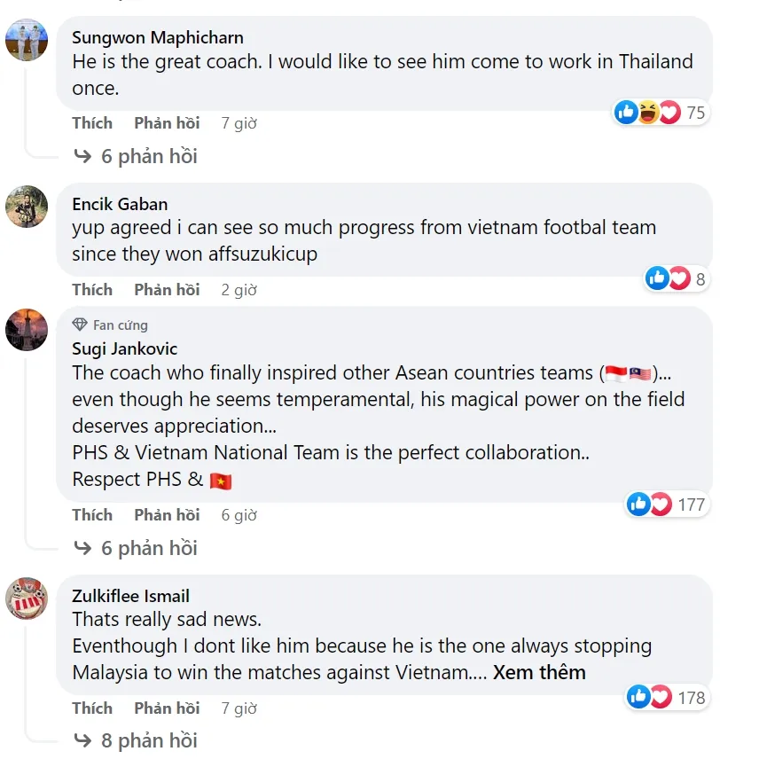 CĐV Đông Nam Á khen HLV Park Hang-seo vĩ đại, truyền cảm hứng cho bóng đá khu vực ảnh 2