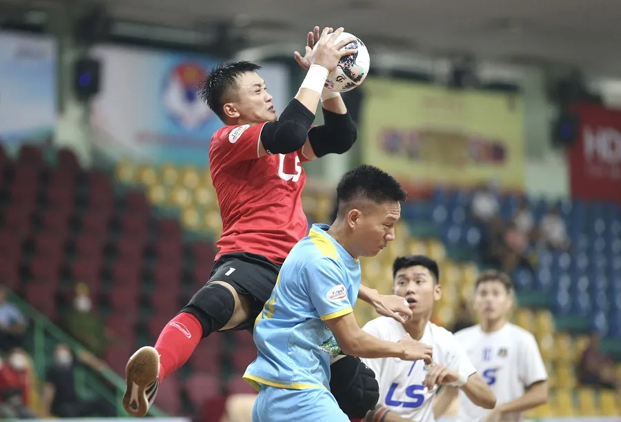 Cúp futsal quốc gia 2022: Sahako “dội mưa” bàn thắng trận ra quân ảnh 1