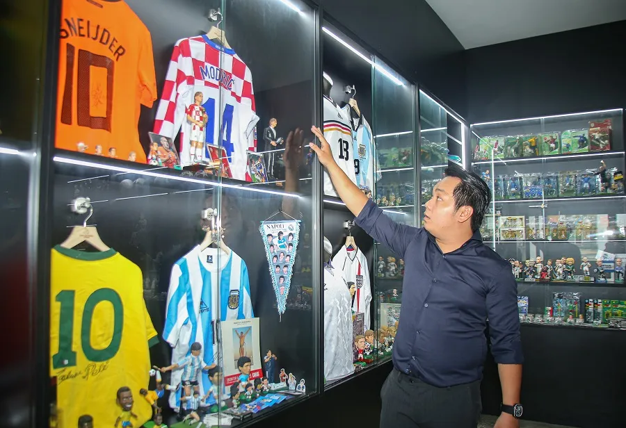 Trần Minh Tú - Chủ nhân của Thư viện Bóng đá 2109 là fan hâm mộ của Luka Modric