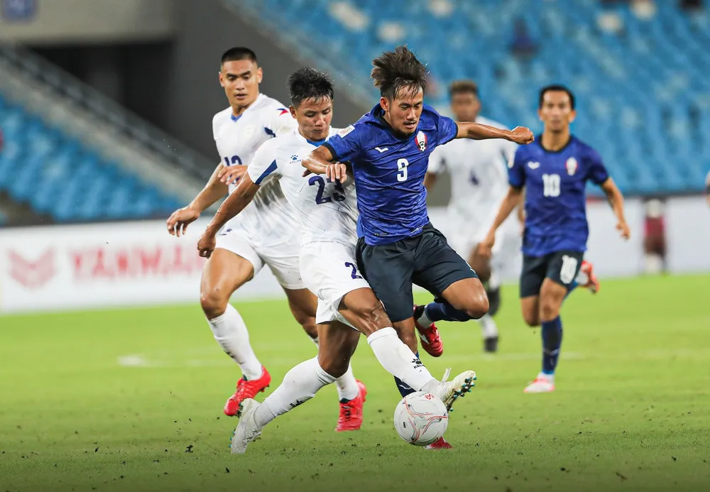 Campuchia gây bất ngờ khi đánh bại Philippines