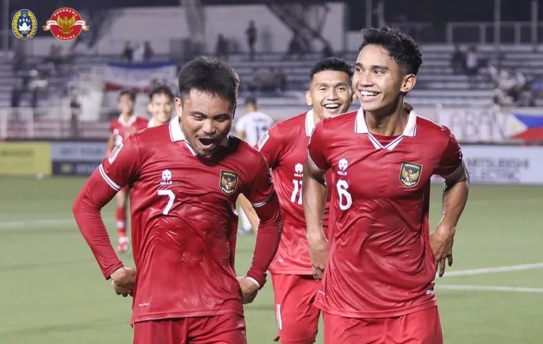 Indonesia nối gót Thái Lan đoạt vé vào bán kết AFF Cup 2022. ẢNH: PSSI