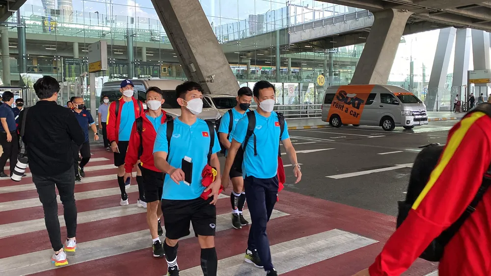 Đội tuyển Việt Nam dự kiến có 2 buổi tập ở Thái Lan trước khi bước vào trận chung kết lượt về AFF Cup 2022