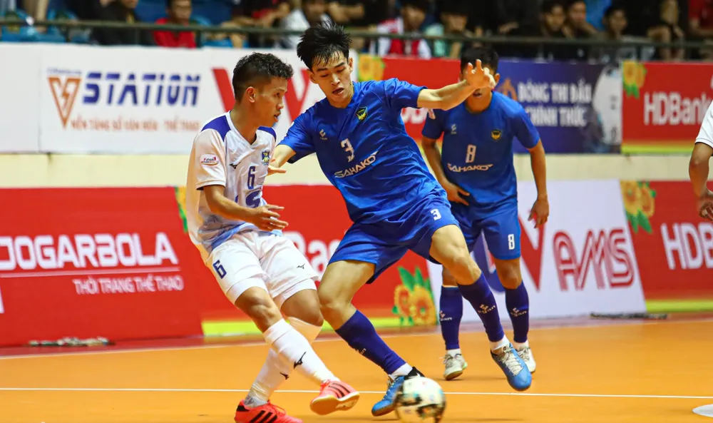 Giải futsal VĐQG 2023 dự kiến có 8 đội tham dự, tổ chức theo hình thức sân nhà - sân khách. ẢNH: ANH TRẦN 